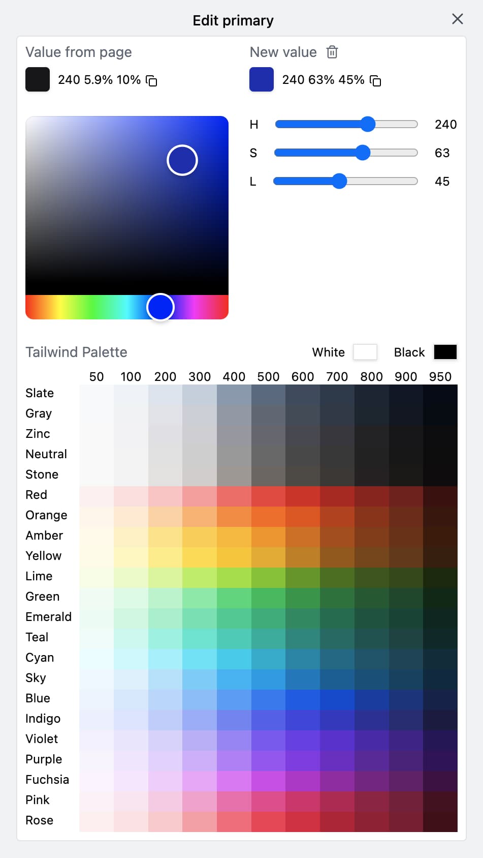 CSS Variables Editor - AI Browser Extension for managing colors in CSS ...